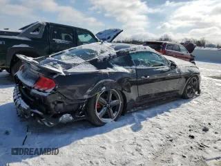 2022 Ford Mustang Mach 1 with VIN 1FA6P8R00N5555053, listed as a Copart auction lot 45270985 with Not provided miles and Salvage title. Bid and sale history available at DreamBid. Image 3.
