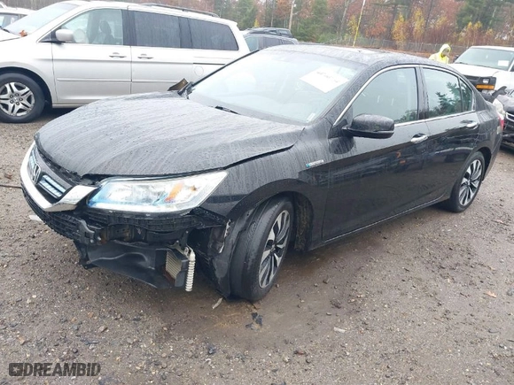 2015 Honda Accord Hybrid Touring with VIN 1HGCR6F76FA000955, listed as a IAAI auction lot 40700754 with NaN miles. Bid and sale history available at carsss.com. Image 2.