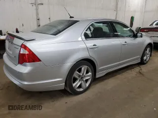 2012 Ford Fusion SPORT with VIN 3FAHP0KCXCR411759, listed as a Copart auction lot 49118685 with 81,252 mi miles and Salvage Title. Bid and sale history available at carsss.com. Image 3.