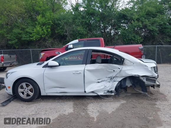 2014 Chevrolet Cruze 1LT with VIN 1G1PC5SB1E7184955, listed as a IAAI auction lot 42425326 with 144,600 mi miles and . Bid and sale history available at DreamBid. Image 14.