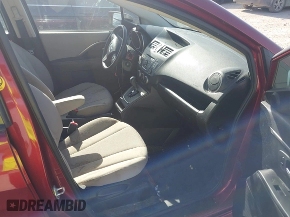 2012 Mazda 5 Touring with VIN JM1CW2CL3C0133076, listed as a IAAI auction lot 42121771 with 144,580 mi miles and . Bid and sale history available at DreamBid. Image 5.