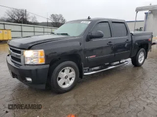 2008 Chevrolet Silverado 1500 LTZ with VIN 2GCEK13Y181166373, listed as a Copart auction lot 44575265 with 167,503 mi miles and Salvage Title. Bid and sale history available at carsss.com. Image 1.