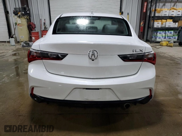 2020 Acura ILX Premium with VIN 19UDE2F70LA013012, listed as a Copart auction lot 58691315 with 47,109 mi miles and Salvage title. Bid and sale history available at DreamBid. Image 6.
