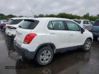 2016 Chevrolet Trax LS z VIN 3GNCJKSB3GL275001, wystawiony jako Copart lot #58229945 z przebiegiem 125 791 mil mil oraz Tytuł czysty. Historia ofert i sprzedaży dostępna na DreamBid. Obrazek 3.