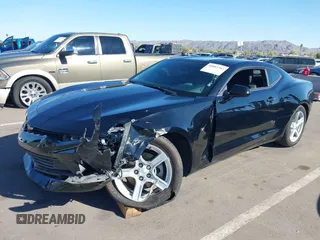 2016 Chevrolet Camaro 1LT with VIN 1G1FB1RSXG0187703, listed as a IAAI auction lot 41883383 with 69,705 mi miles. Bid and sale history available at carsss.com. Image 2.
