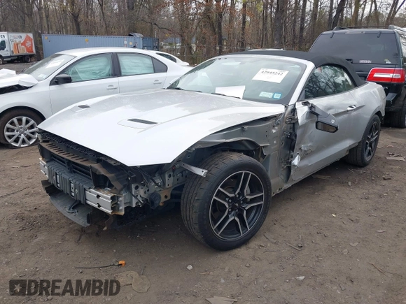 2019 Ford Mustang EcoBoost с VIN 1FATP8UH5K5172348, выставлен на аукционе IAAI как лот 42045242 с пробегом 50 563 миль миль и . История ставок и продаж доступна на DreamBid. Изображение 2.