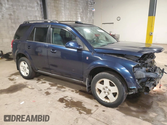 2007 Saturn VUE V6 with VIN 5GZCZ63427S840671, listed as a Copart auction lot 53980595 with 141,660 mi miles and Salvage Title. Bid and sale history available at carsss.com. Image 4.