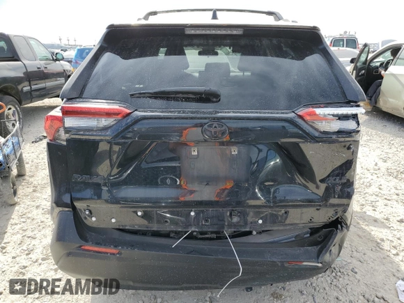 2019 Toyota RAV4 XLE with VIN JTMW1RFV5KD500679, listed as a Copart auction lot 48762575 with 105,403 mi miles and Salvage Title. Bid and sale history available at carsss.com. Image 6.