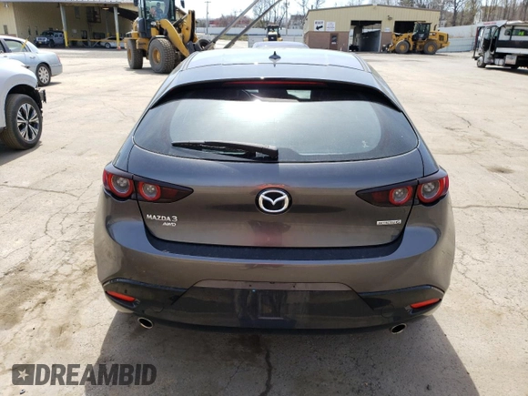 2021 Mazda Mazda3 Hatchback Premium with VIN JM1BPBML3M1328260, listed as a Copart auction lot 48087743 with 35,624 mi miles. Bid and sale history available at carsss.com. Image 6.