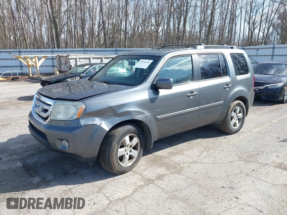 2011 Honda Pilot EX-L with VIN 5FNYF4H51BB065906, listed as a IAAI auction lot 41956370 with 233,977 mi miles and . Bid and sale history available at DreamBid. Image 2.