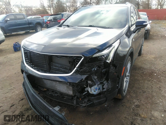 2021 Cadillac XT4 AWD Sport with VIN 1GYFZFR48MF009552, listed as a IAAI auction lot 41743125 with 53,982 mi miles and . Bid and sale history available at DreamBid. Image 6.