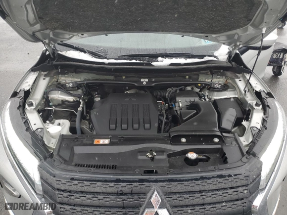 2023 Mitsubishi Eclipse Cross SE with VIN JA4ATWAA2PZ005979, listed as a Copart auction lot 44703325 with 27,310 mi miles and Salvage Title. Bid and sale history available at carsss.com. Image 12.