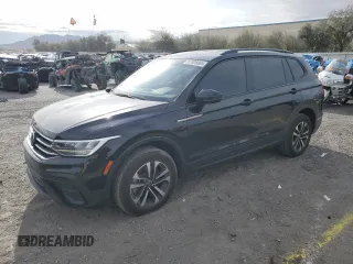 2022 Volkswagen Tiguan S z VIN 3VV1B7AX3NM152153, wystawiony jako Copart lot #51526065 z przebiegiem 117 722 mil mil oraz Szkoda całkowita • Salvage title. Historia ofert i sprzedaży dostępna na DreamBid. Obrazek 1.