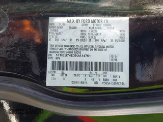2009 Ford Explorer Eddie Bauer with VIN 1FMEU74E39UA14761, listed as a IAAI auction lot 41847378 with 199,413 mi miles and . Bid and sale history available at DreamBid. Image 9.