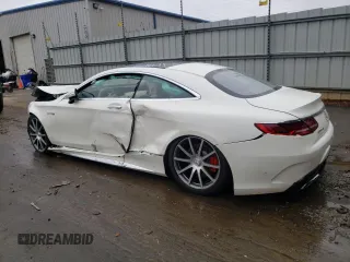 2020 Mercedes-Benz S 63 AMG with VIN WDDXJ8JB2LA041003, listed as a Copart auction lot 43988115 with Not Provided miles and Salvage Title. Bid and sale history available at DreamBid. Image 2.
