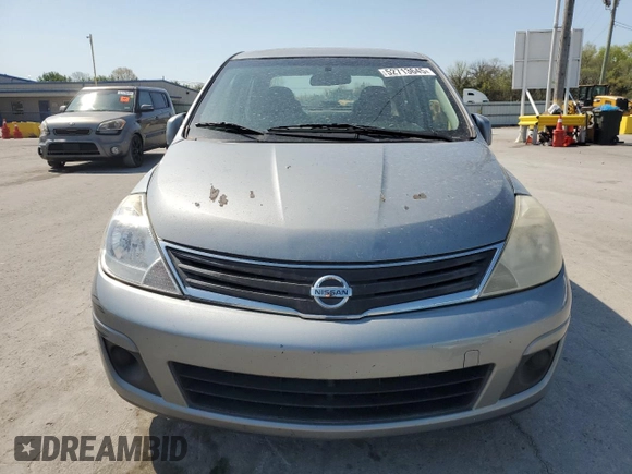 2011 Nissan Versa S with VIN 3N1BC1AP5BL442282, listed as a Copart auction lot 52713645 with 147,356 mi miles and Salvage title. Bid and sale history available at DreamBid. Image 5.