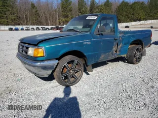 1994 Ford Ranger Splash with VIN 1FTCR10AXRTA65421, listed as a Copart auction lot 46926445 with 219,046 mi miles and Salvage Title. Bid and sale history available at carsss.com. Image 1.