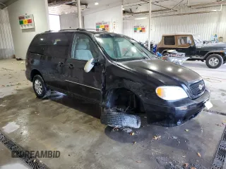 2005 Kia Sedona LX with VIN KNDUP131356663462, listed as a Copart auction lot 78037404 with 131,793 mi miles and Salvage Title. Bid and sale history available at carsss.com. Image 4.
