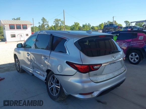 2020 Infiniti QX60 Luxe with VIN 5N1DL0MM2LC503968, listed as a IAAI auction lot 41797974 with 65,128 mi miles and . Bid and sale history available at DreamBid. Image 3.