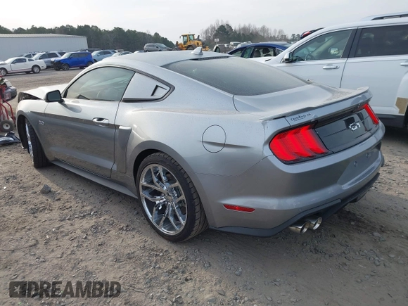 2022 Ford Mustang GT with VIN 1FA6P8CFXN5130369, listed as a IAAI auction lot 41784371 with 9,307 mi miles and . Bid and sale history available at DreamBid. Image 3.