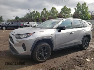 2019 Toyota RAV4 Hybrid LE with VIN 2T3MWRFV8KW032930, listed as a Copart auction lot 64008935 with 88,093 mi miles and Salvage title. Bid and sale history available at DreamBid. Image 1.