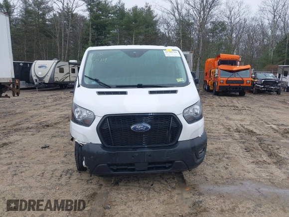 2023 Ford Transit Cargo with VIN 1FTBR1Y80PKA22691, listed as a IAAI auction lot 41789744 with 35,748 mi miles and . Bid and sale history available at DreamBid. Image 12.