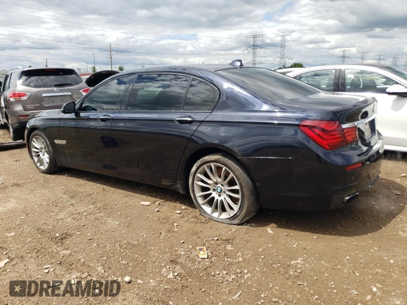 2014 BMW 7 Series ALPINA B7 with VIN WBAYE8C52ED135620, listed as a Copart auction lot 58221745 with 138,418 mi miles and Salvage title. Bid and sale history available at DreamBid. Image 2.