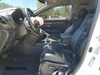 2017 Honda CR-V EX-L with VIN 5J6RW1H8XHL001280, listed as a Copart auction lot 55015985 with 58,280 mi miles and Salvage Title. Bid and sale history available at carsss.com. Image 7.