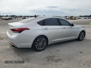 2016 Hyundai Genesis 3.8L with VIN KMHGN4JE5GU132610, listed as a Copart auction lot 67592854 with 80,424 mi miles and Salvage Title. Bid and sale history available at carsss.com. Image 3.