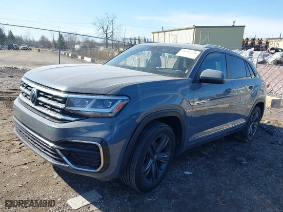 2020 Volkswagen Atlas Cross Sport 3.6L V6 SE w/Technology with VIN 1V21E2CA1LC223865, listed as a IAAI auction lot 41747716 with 77,972 mi miles. Bid and sale history available at carsss.com. Image 18.