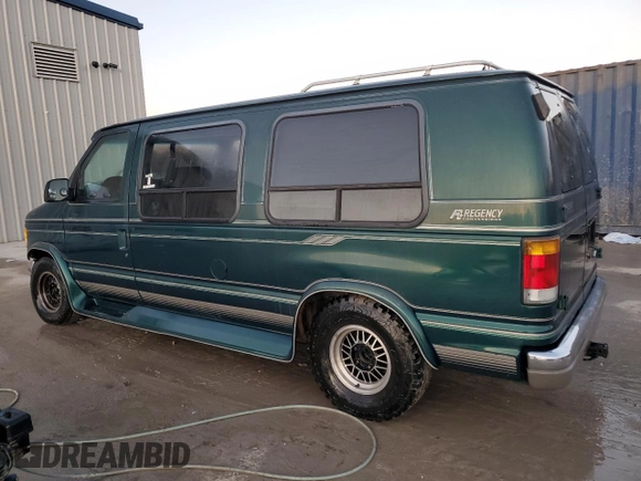 1994 Ford Econoline Cargo with VIN 1FDEE14H5RHB91387, listed as a Copart auction lot 45939385 with 124,179 mi miles and Non Repairable. Bid and sale history available at DreamBid. Image 2.
