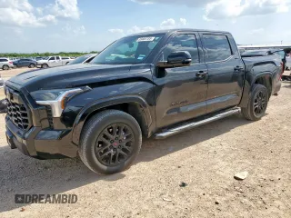 2023 Toyota Tundra SR5 with VIN 5TFLA5DB6PX065438, listed as a Copart auction lot 59466185 with 18,095 mi miles and Salvage title. Bid and sale history available at DreamBid. Image 1.