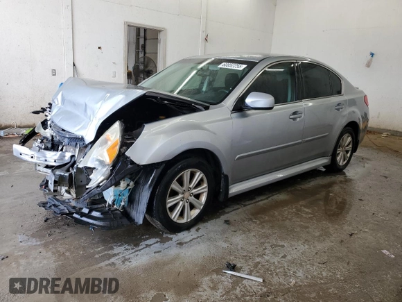 2012 Subaru Legacy Premium with VIN 4S3BMBB60C3040236, listed as a Copart auction lot 60852255 with 152,544 mi miles and Salvage title. Bid and sale history available at DreamBid. Image 1.