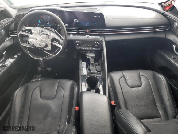 2023 Hyundai Elantra Hybrid Limited with VIN KMHLN4AJ5PU049268, listed as a Copart auction lot 45353455 with 67,483 mi miles and Salvage Title. Bid and sale history available at carsss.com. Image 8.