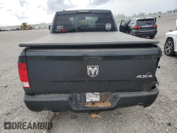 2017 Ram 1500 Express with VIN 1C6RR7FT5HS523187, listed as a Copart auction lot 51119065 with 137,631 mi miles and Salvage title. Bid and sale history available at DreamBid. Image 6.