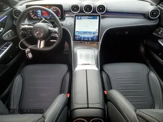 2024 Mercedes-Benz C 300 with VIN W1KAF4HB1RR161052, listed as a Copart auction lot 44975215 with 6,568 mi miles and Salvage title. Bid and sale history available at DreamBid. Image 8.
