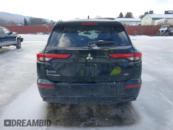 2023 Mitsubishi Outlander SE with VIN JA4J4UA85PZ059016, listed as a IAAI auction lot 41517420 with 14,572 mi miles. Bid and sale history available at carsss.com. Image 16.