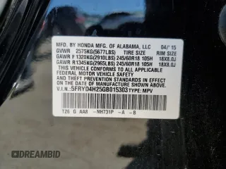 2016 Acura MDX with VIN 5FRYD4H25GB015303, listed as a Copart auction lot 60647054 with 169,759 mi miles and Salvage Title. Bid and sale history available at carsss.com. Image 14.