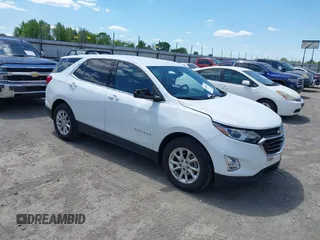 2020 Chevrolet Equinox LT z VIN 2GNAXJEV1L6123142, wystawiony jako IAAI lot #42005852 z przebiegiem 87 169 mil mil oraz . Historia ofert i sprzedaży dostępna na DreamBid. Obrazek 1.