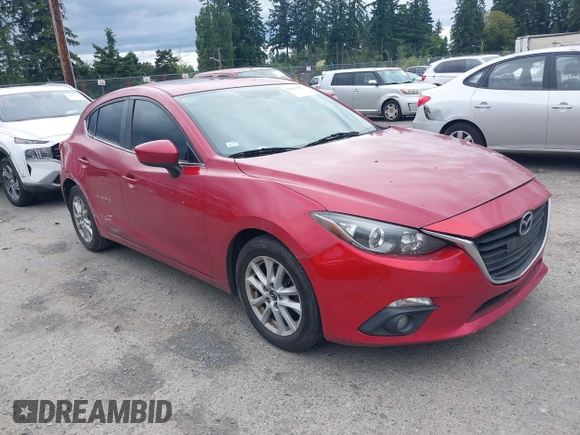 2015 Mazda 3 i Touring with VIN 3MZBM1L76FM145218, listed as a IAAI auction lot 42626088 with 91,891 mi miles and . Bid and sale history available at DreamBid. Image 1.