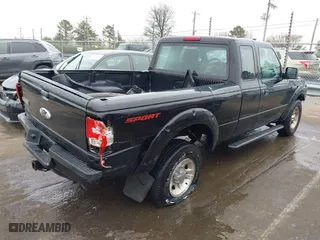 2010 Ford Ranger XL with VIN 1FTKR1EE3APA08191, listed as a IAAI auction lot 41271281 with 122,628 mi miles. Bid and sale history available at carsss.com. Image 4.