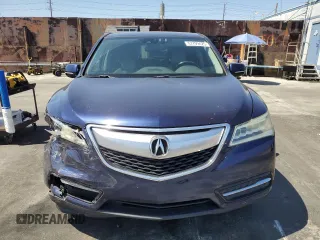 2014 Acura MDX Technology with VIN 5FRYD3H46EB005081, listed as a Copart auction lot 57799425 with 208,568 mi miles and Salvage title. Bid and sale history available at DreamBid. Image 5.