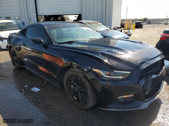 2015 Ford Mustang GT with VIN 1FA6P8CF0F5434943, listed as a Copart auction lot 77630114 with 75,900 mi miles and Salvage Title. Bid and sale history available at carsss.com. Image 4.