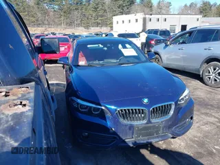 2019 BMW 2 Series 230i xDrive with VIN WBA2J3C59KVD49100, listed as a IAAI auction lot 41620304 with 47,635 mi miles. Bid and sale history available at carsss.com. Image 1.