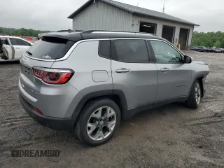 2020 Jeep Compass Limited z VIN 3C4NJCCBXLT211330, wystawiony jako Copart lot #56938845 z przebiegiem 98 968 mil mil oraz Szkoda całkowita • Salvage title. Historia ofert i sprzedaży dostępna na DreamBid. Obrazek 3.