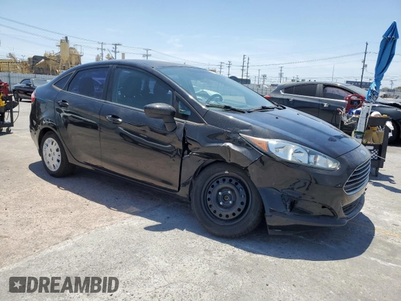 2014 Ford Fiesta S with VIN 3FADP4AJXEM128218, listed as a Copart auction lot 58033785 with 104,984 mi miles and Salvage title. Bid and sale history available at DreamBid. Image 4.