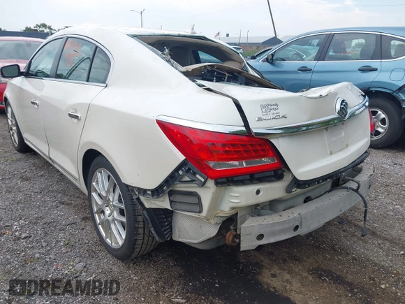 2014 Buick LaCrosse Premium I with VIN 1G4GD5G36EF226642, listed as a IAAI auction lot 42611309 with 137,206 mi miles and . Bid and sale history available at DreamBid. Image 6.