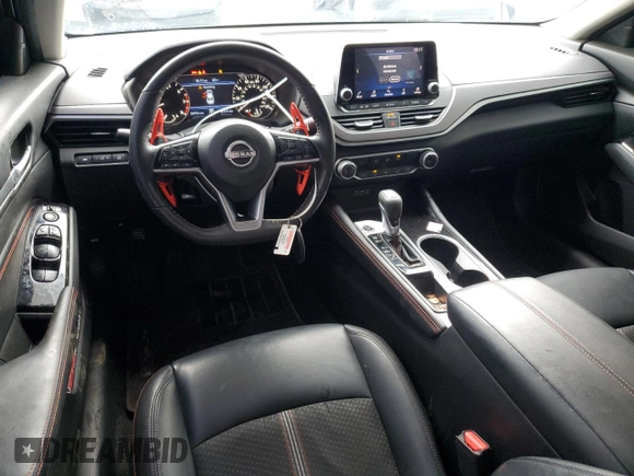 2023 Nissan Altima 2.5 SR with VIN 1N4BL4CV1PN388518, listed as a Copart auction lot 52069775 with 26,753 mi miles and Salvage Title. Bid and sale history available at carsss.com. Image 8.