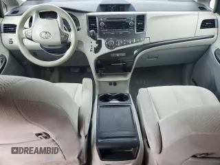 2013 Toyota Sienna LE with VIN 5TDJK3DC7DS067735, listed as a Copart auction lot 53234585 with 236,420 mi miles and Clean Title. Bid and sale history available at carsss.com. Image 8.