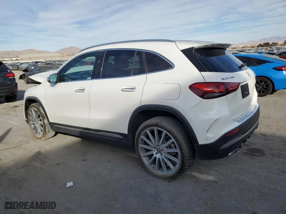 2023 Mercedes-Benz GLA with VIN W1N4N4HBXPJ447562, listed as a Copart auction lot 87965015 with 30,742 mi miles and Salvage Title. Bid and sale history available at carsss.com. Image 2.